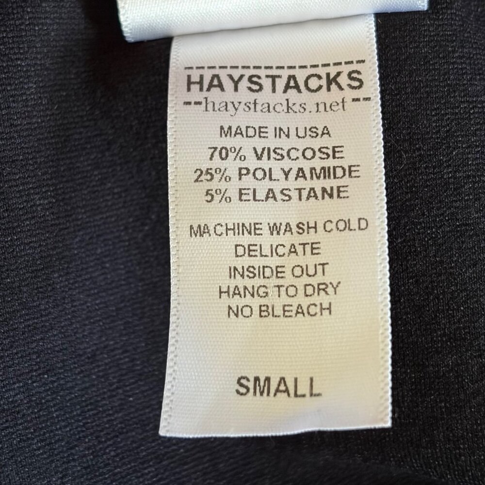 Haystacks Mini Tank Dress, Black, Size Small - Picture 4 of 6